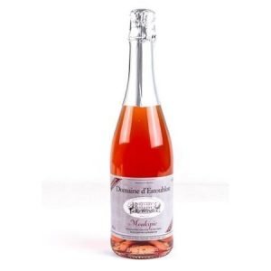 Alkoholiton kuohuviini Moukipic rosé