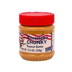 American Chunky Peanut Butter 350 G