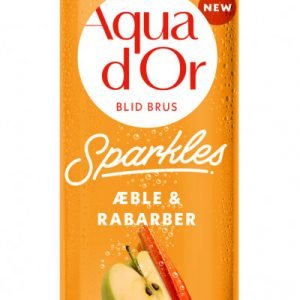 Aqua D'or Sparkles Med Æble Og Rabarber 12x50 Cl