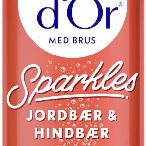 Aqua D’or Sparkles Jordbær & Hindbær 12x50 Cl