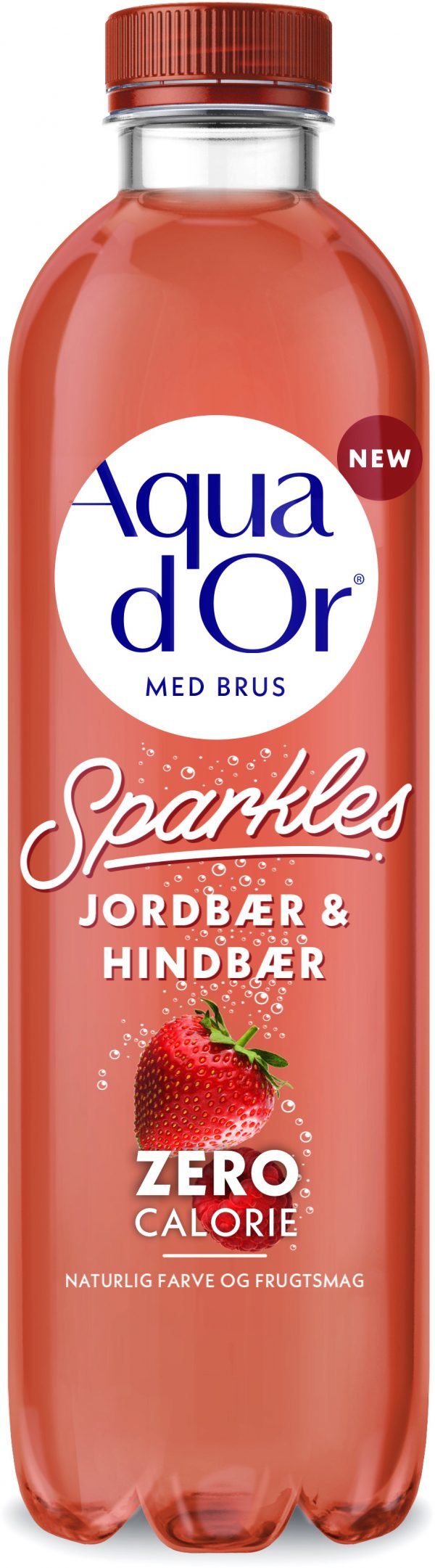 Aqua D’or Sparkles Jordbær & Hindbær 12x50 Cl