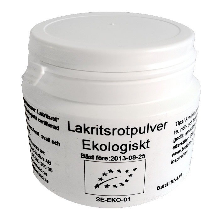 Biofood Lakritsrotpulver 50 g