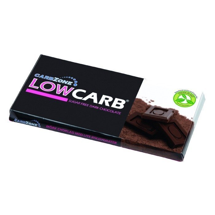 Carbzone Low Carb Choklad 100 g Tumma suklaa