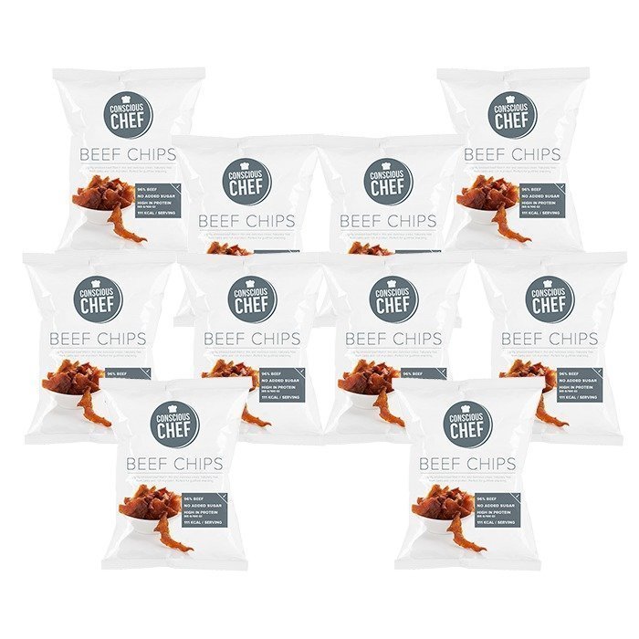 Conscious Chef 10 x Beef Chips 35 g