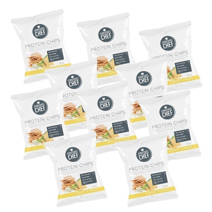 Conscious Chef 10 x Protein Chips 25 g