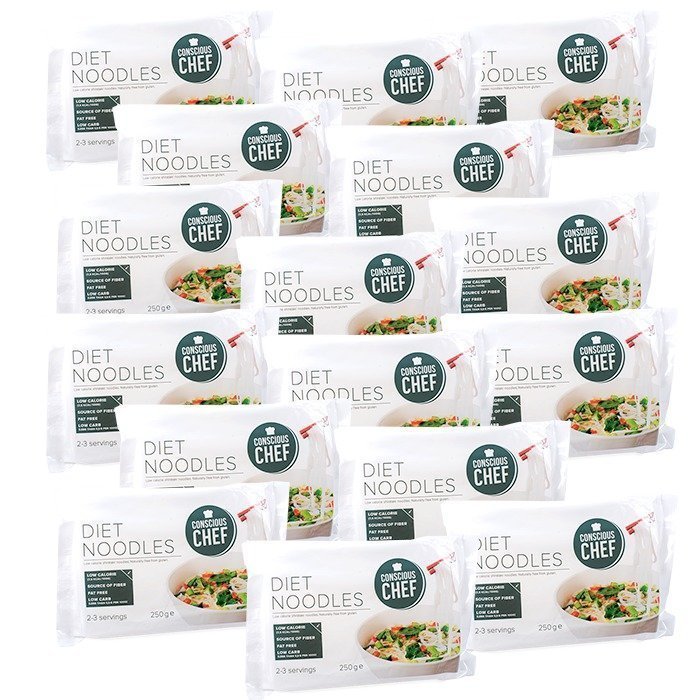 Conscious Chef Diet Noodles 250 g BIG BUY 16 pieces