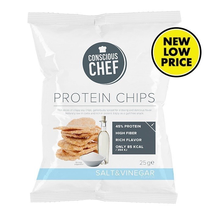 Conscious Chef Protein Chips 25 g Barbecue