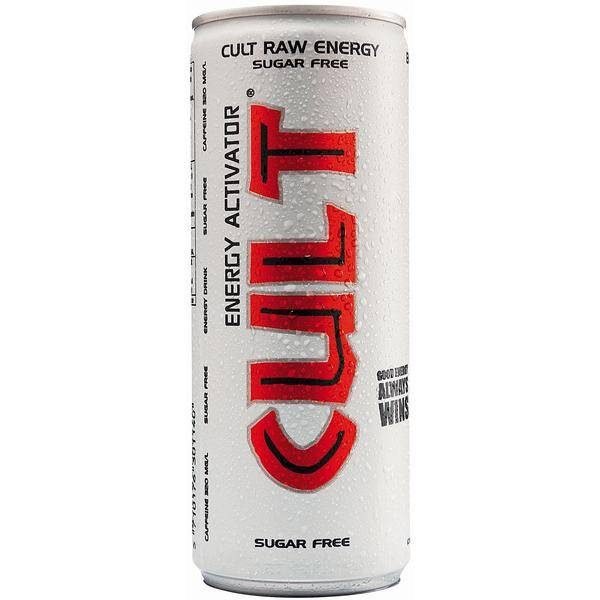 Cult Raw Energy Sugarfree 24x25 Cl
