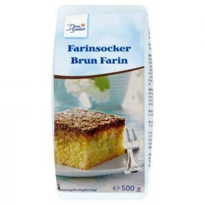 Dan Sukker Brun Farin Sukker 500 G