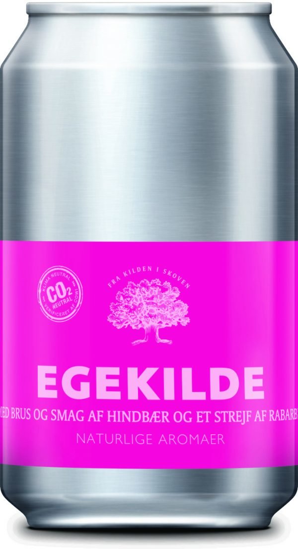 Egekilde Hindbær / Rabarber 24x33 Cl