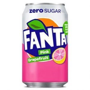 Fanta Pink Grapefruit Zero 24x33 Cl