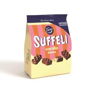 Fazer Suffeli Vanilla Bites Suklaavohveli 215 G