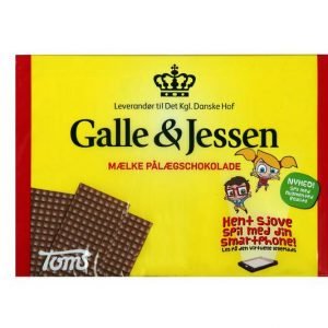 Galle&Jessen Lys Pålægschokolade 60 Stk