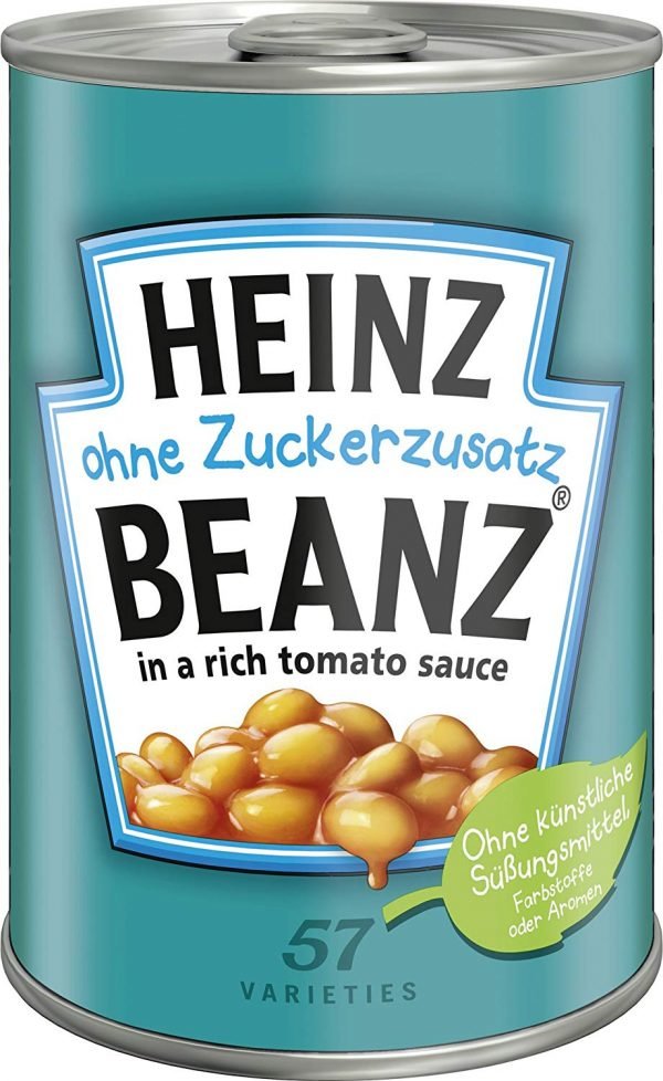 Heinz Baked Beans Uden Tilsat Sukker 415 G