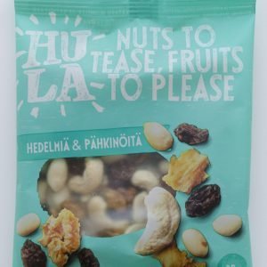 Hula Hedelmiä & Pähkinöitä Välipalapussi 60 G