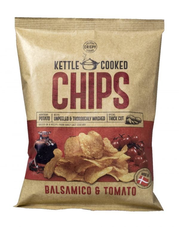 Kettle Cooked Chips Balsamico & Tomato 150 G