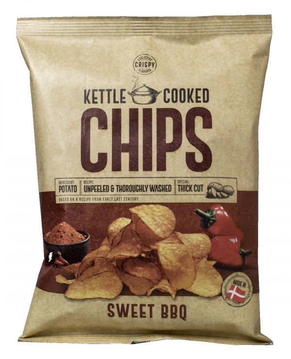 Kettle Cooked Chips Sweet Bbq 150 G