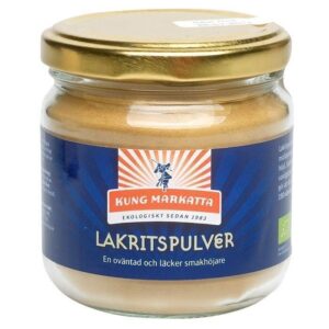 Kung Markatta Lakritspulver Luomu (veg.) 80 g