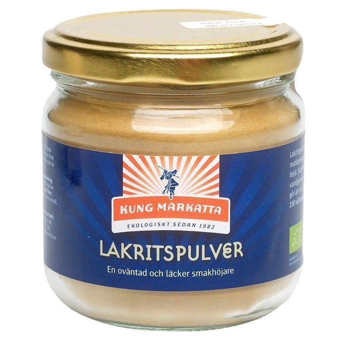 Kung Markatta Lakritspulver Luomu (veg.) 80 g