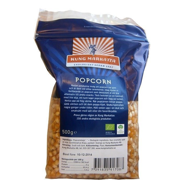 Kung Markatta Popcorn 500 g