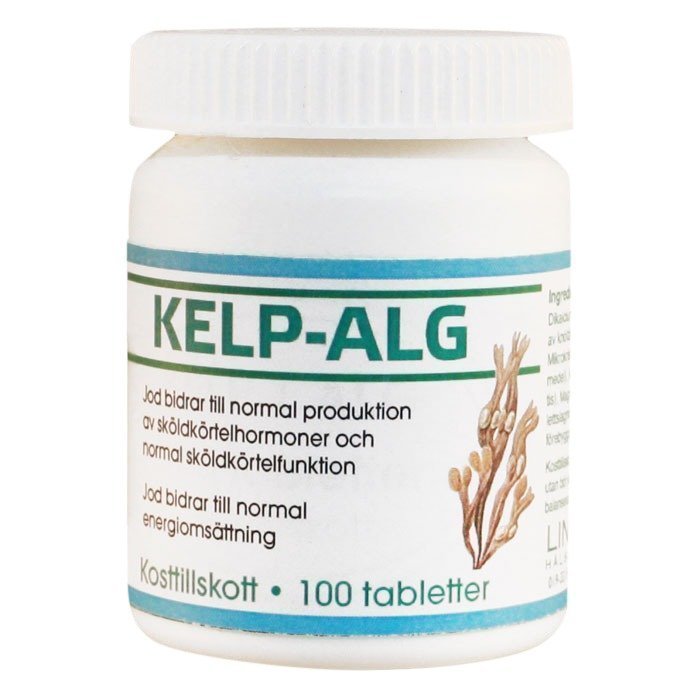 Lindroos Kelp Alg Merilevä 100 tablettia
