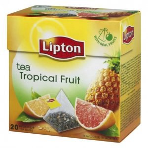 Lipton Tropical Fruit Teepussi Pyramidi 20 Kpl