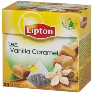 Lipton Vanilla Caramel Teepussi Pyramidi 20 Ps