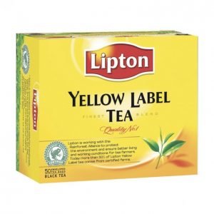 Lipton Yellow Label Teepussi 50 Kpl