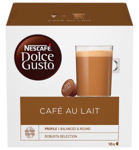 Nescafe Dolce Gusto Café Au Lait 160 G
