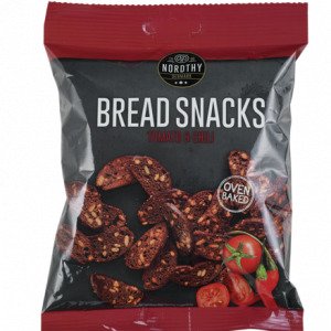 Nordthy Bread Snacks Tomato & Chili 75 G