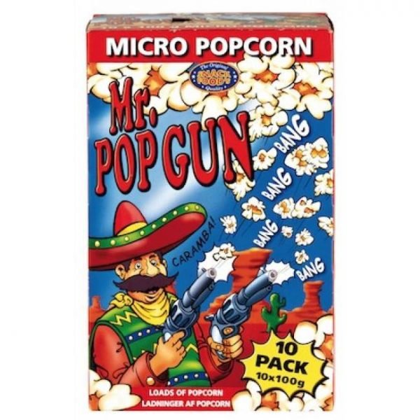 Nordthy Mr. Popgun Popcorn 10x100 G