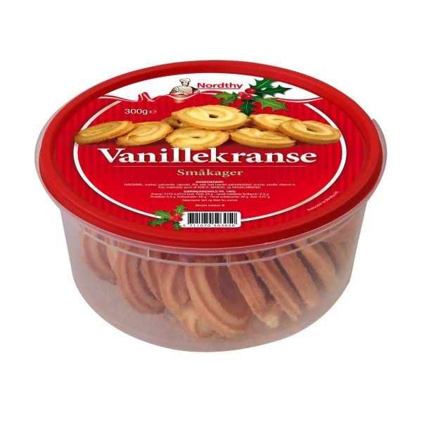 Nordthy Vanillekranse 225 G