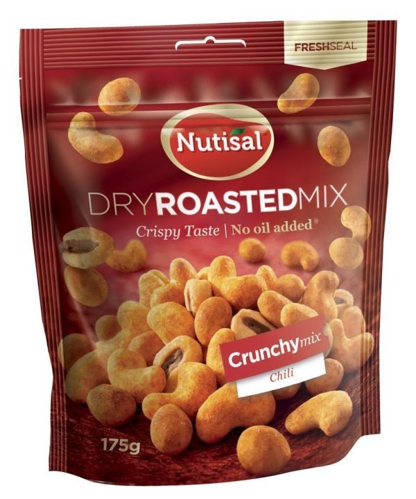 Nutisal Crunchy Mix Maustetut Pähkinät 175 G