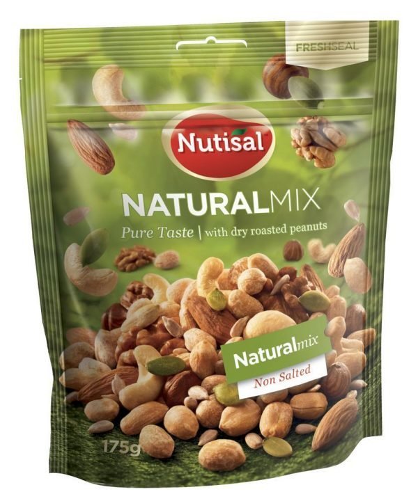 Nutisal Natural Mix Maustetut Pähkinät 175 G