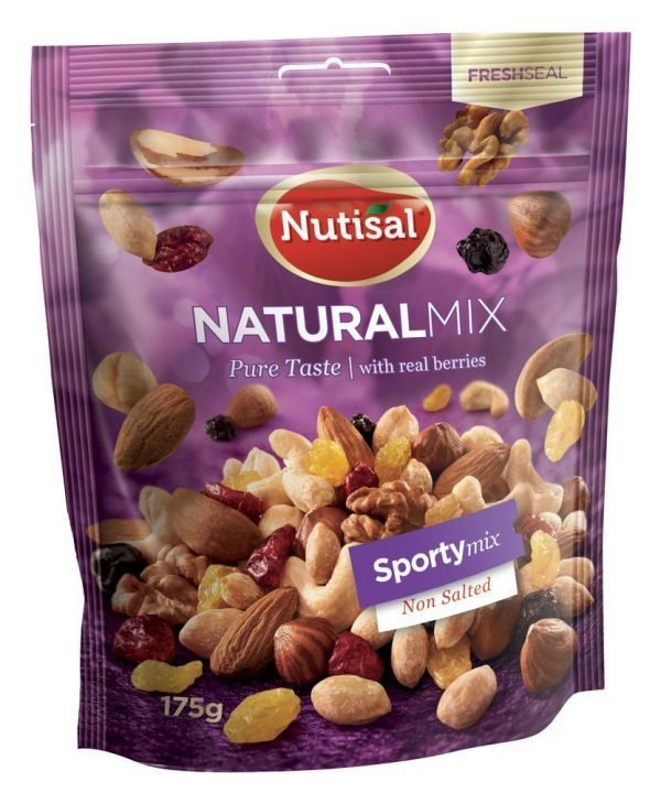 Nutisal Sporty Mix Maustetut Pähkinät 175 G