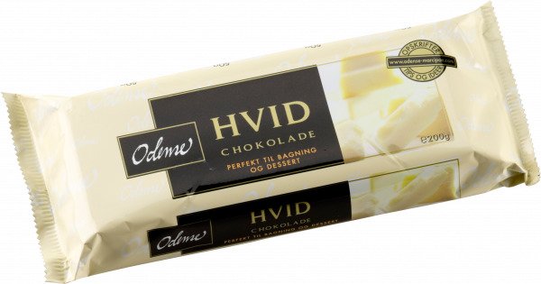 Odense Hvid Chokolade 200 G