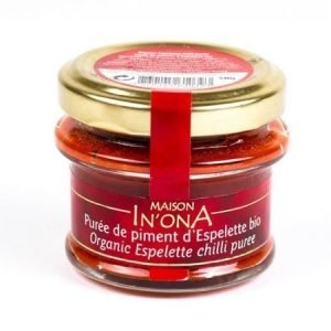 Piment d'Espelette chilipuree luomu