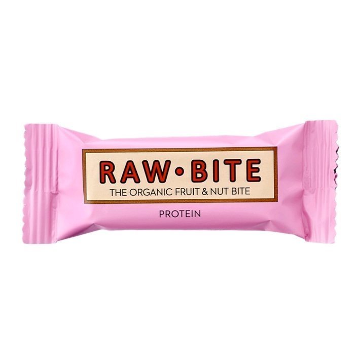 Rawbite RawBite Hedelmä- & Pähkinäpatukka Proteiini 50 grammaa