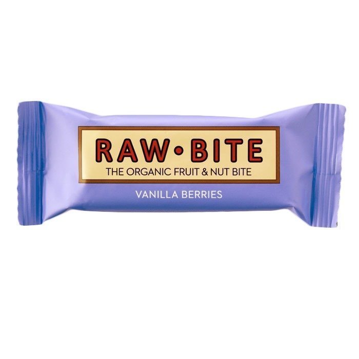 Rawbite RawBite Vanilla & Berries 50 grammaa