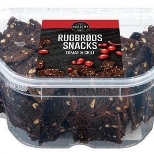 Rugbrødssnacks Tomat & Chili 190 G