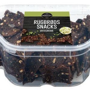 Rugbrødssnacks Urtecreme 190 G