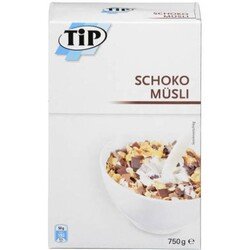 Tip Chokolademüsli 750 G