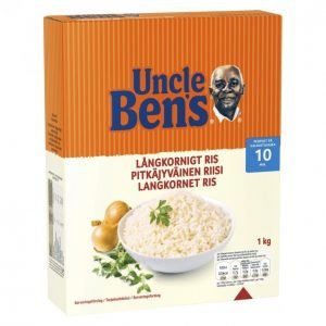 Uncle Bens Pitkäjyväinen Riisi 1kg