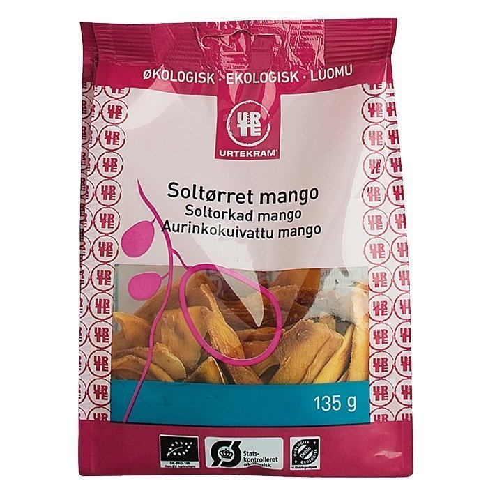 Urtekram Aurinkokuivattu Mango 135 g