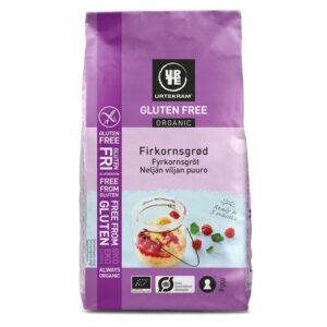 Urtekram Gluteeniton Neljän viljan puuro Luomu 700 g