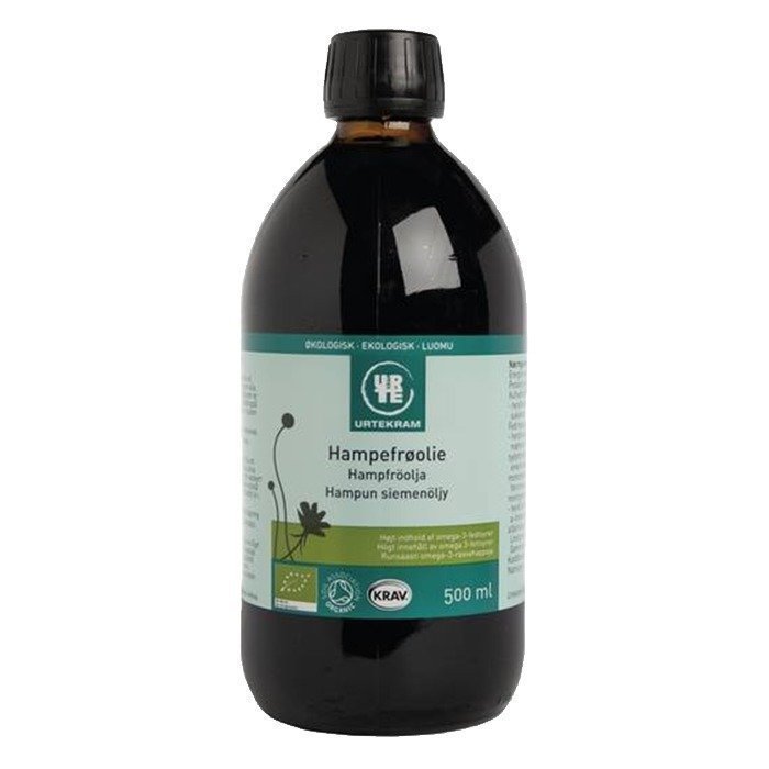 Urtekram Hampunsiemenöljy 500 ml