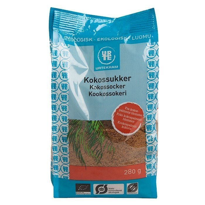 Urtekram Kookossokeri 280 g