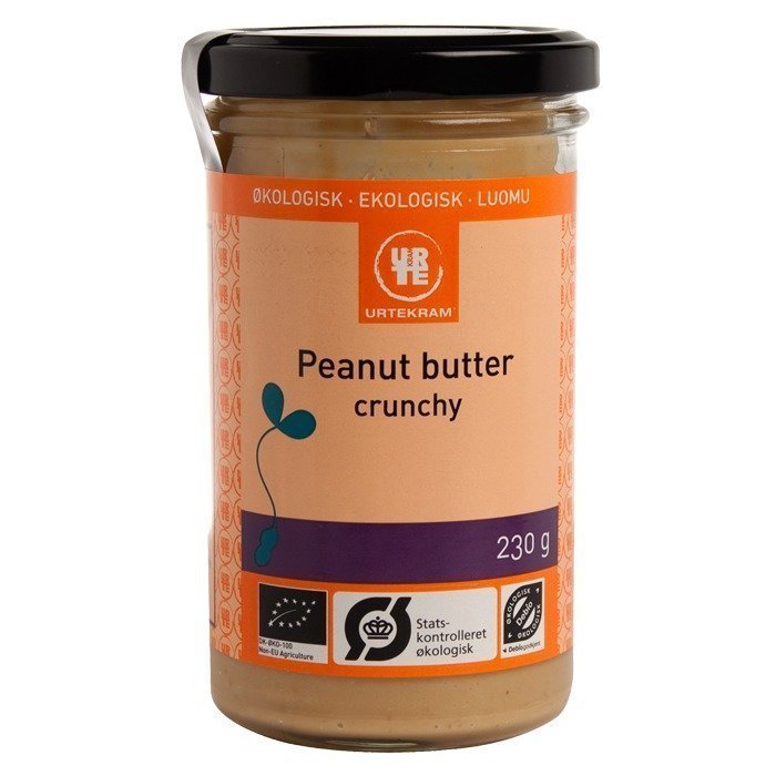 Urtekram Peanut butter crunchy 230 g