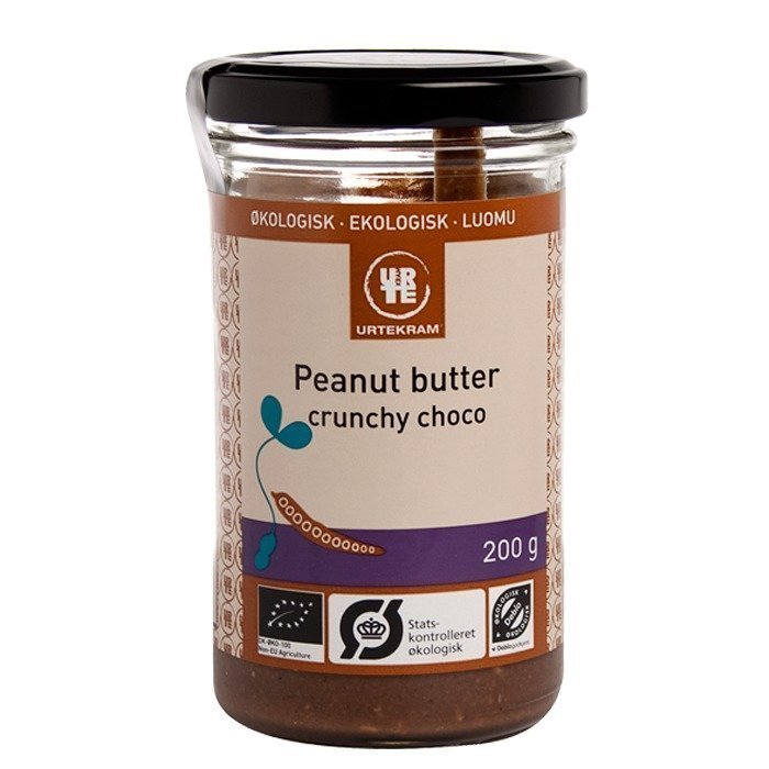 Urtekram Peanut butter crunchy choco 200 g