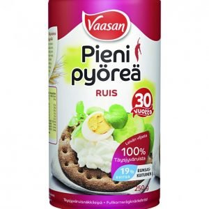 Vaasan Pieni Pyöreä Täysjyväruis 250 G